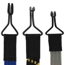 Płaska elastyczna wstążka z 2 bardzo mocnymi podwójnymi haczykami mocowanie