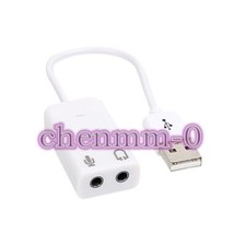 1PCS Driveless 7.1 usb Sound Card with Cable 3.5mm microphone converter ZJ