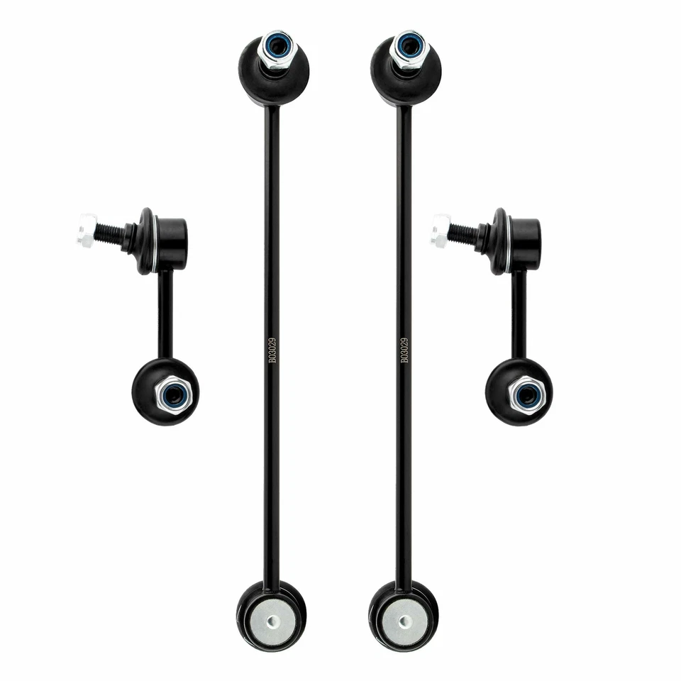 Kit de enlace de extremo de barra estabilizadora delantera y trasera para Jeep Compass 2007 2008 2009 Foto 3 de 4