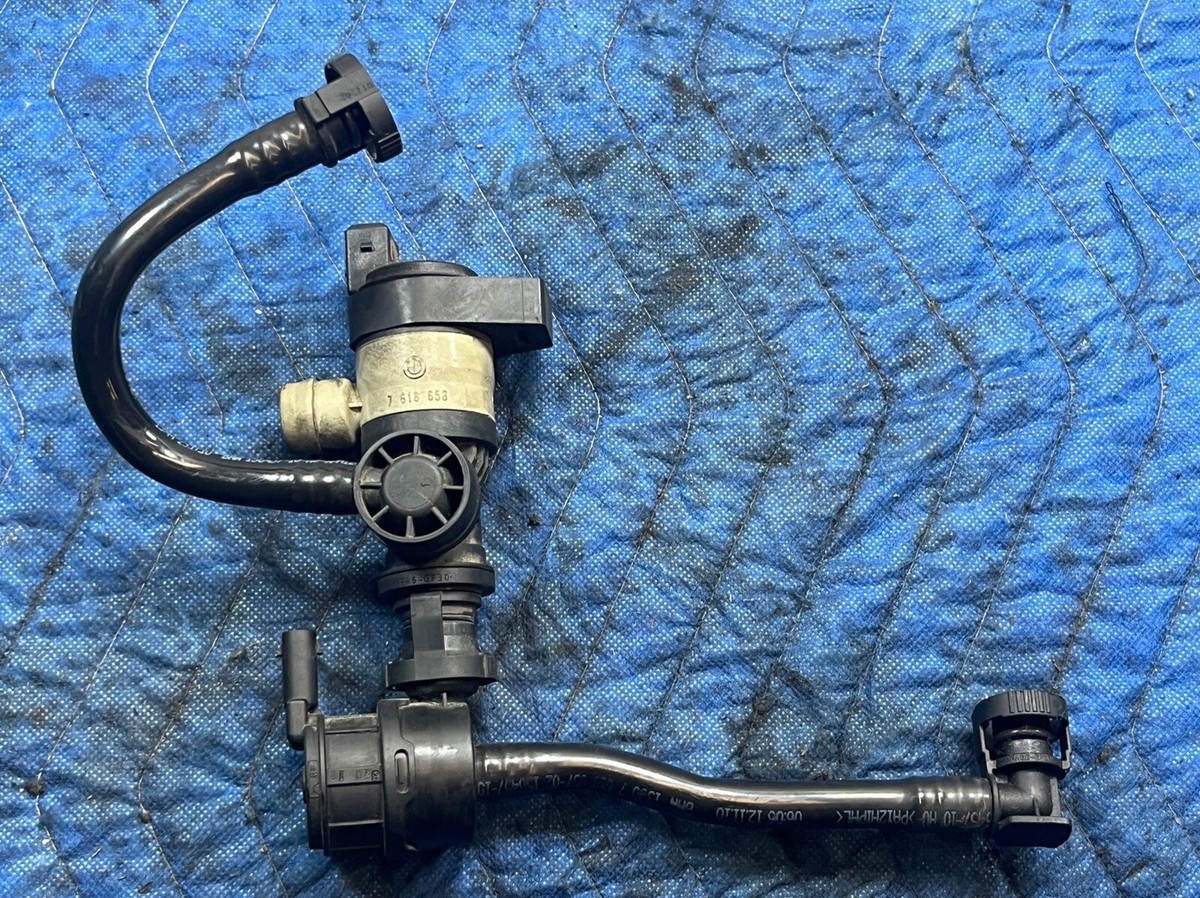 11-16 BMW F10 535I N55 Vapor Canister Purge Solenoid Set 7618658
