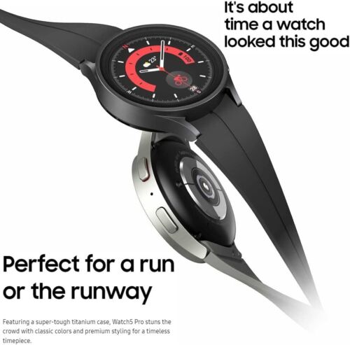Samsung Galaxy Watch5 Pro 45mm R925N - GPS - Black Gray - A GRADE - Picture 3 of 9