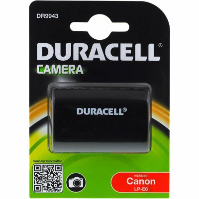 Duracell Akku Typ DR9943 7,4V 1600mAh/11,8Wh Li-Ion Schwarz