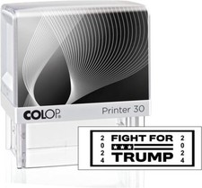 Fight for Trump 2024 Self-Inking Stamp - 3/4" x 1-7/8"