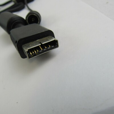 Adattatore RFU Sony Ufficiale Per PS1 E PS2 (Modello SCPH-10072B) – Cablato, Nero