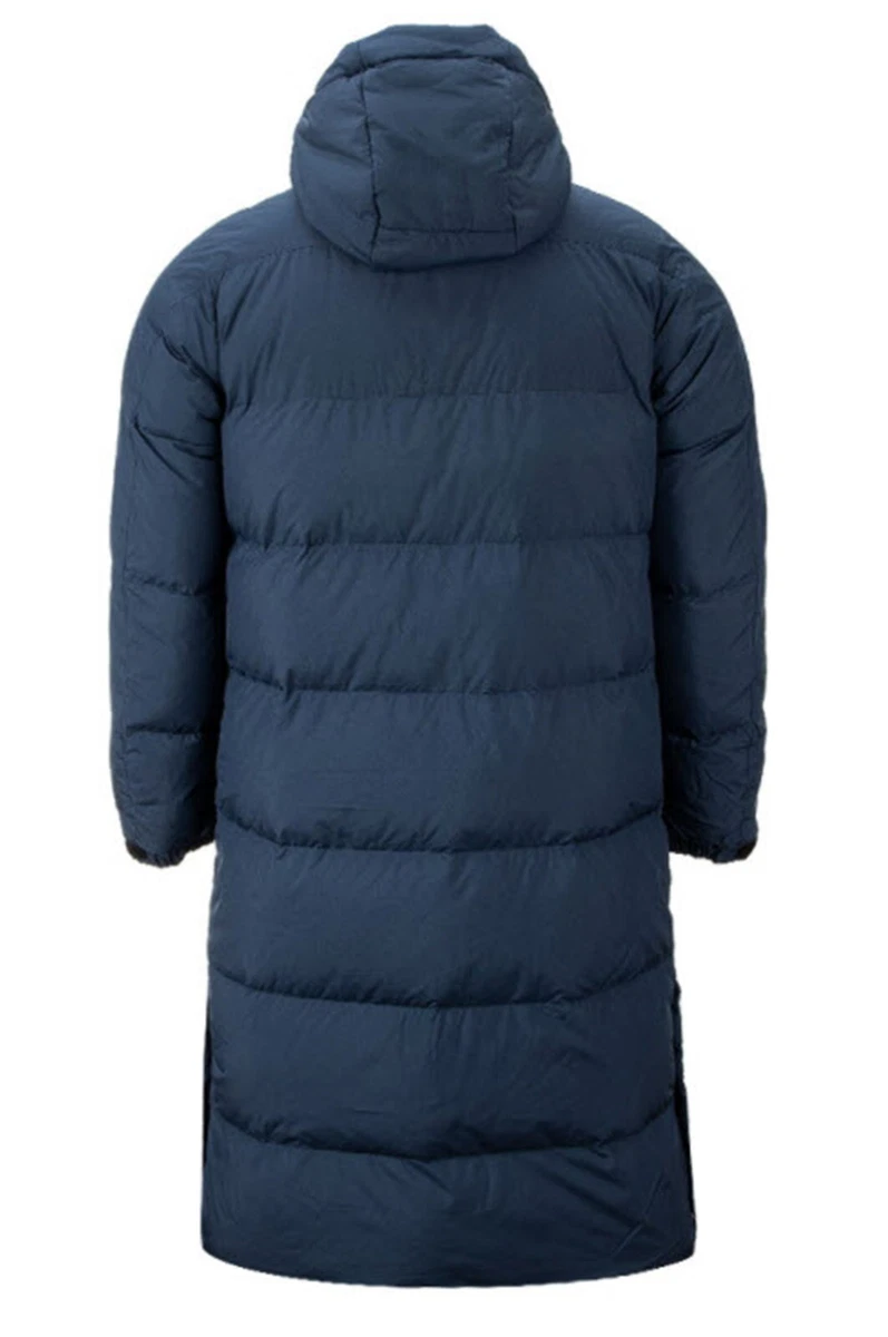 Adidas Men 3STR Long Down Coat Padded Jacket Navy Warmer Top Parka Coat H20763