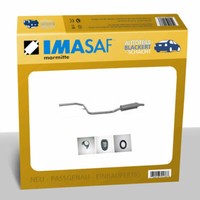 Imasaf Auspuff MSD Mitteltopf für Fiat Ritmo II (138A) 100 1.6