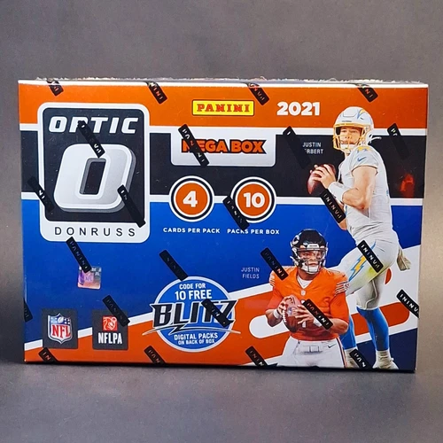 2021 PANINI DONRUSS OPTIC NFL FOOTBALL MEGA BOX TARGET EXCLUSIVE DOWNTOWN CHASE!