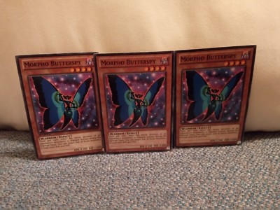 Yugioh 3 x Morpho Butterspion GAOV-DE012