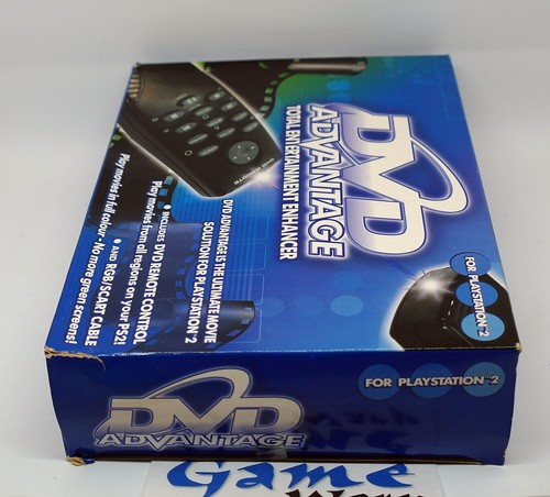 DVD Remote Controller + SCART Cable Playstation 2 (PS2) - NUOVO - SIGILLATO - Imagen 4 de 7