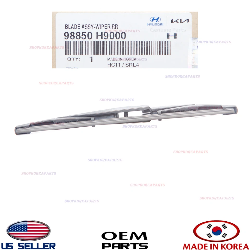 Limpiaparabrisas trasero de vidrio genuino ⭐OEM⭐ HYUNDAI VENUE 2020-2024 KIA RIO 2018-2023 Foto 4 de 4