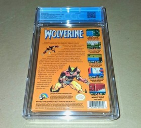 Nintendo NES 1991 Wolverine CIB - CGC Graded 9.0