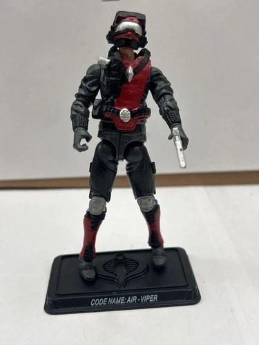 G.I. Joe  Cobra Air Viper Defense of Cobra Island Set V2 great condition.
