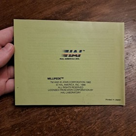 Millipede (Nintendo Entertainment System NES) - Complete - Tested - Authentic