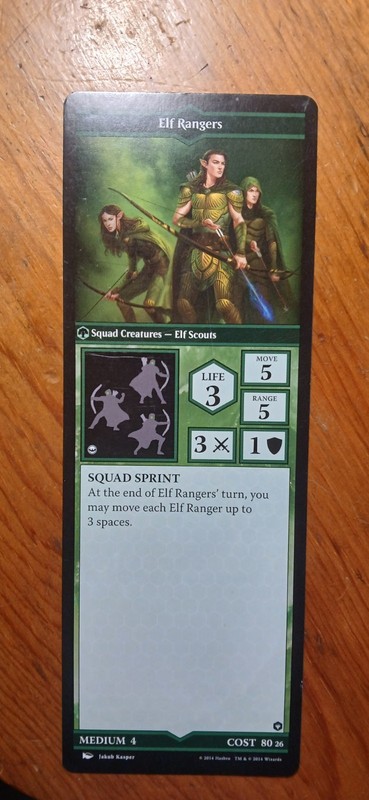 MTG: Arena of the Planeswalker  Replacement - Elf Rangers Card