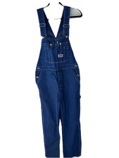 Vintage Overalls Farm 32x32 dark wash big smith crisp vintage
