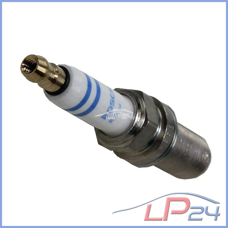 4x BOUGIE D'ALLUMAGE BOSCH DOUBLE PLATINE FR6MPP332 POUR MERCEDES-BENZ CLASSE C - Photo 2/3