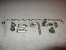 Collection Of 11 Balfour Sterling Silver Telephone Employee Attendance Charms