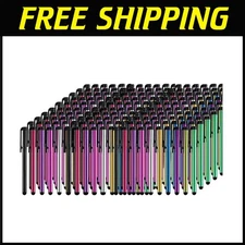 Assorted Colors Stylus Pens - Pack of 300 Touch Devices