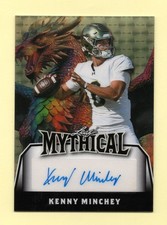 Marketplace image: 2025 Leaf Valiant MYTHICAL SUPERFRACTOR Kenny Minchey 1/1 SP RC AUTO  NOTRE DAME