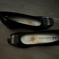 Anne Klein iFlex Womens Black Ballet Flats US...