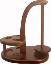 Wooden Yarn Holder with Magnetic Spinner - Ideal Gift for Knitting Enthusiasts