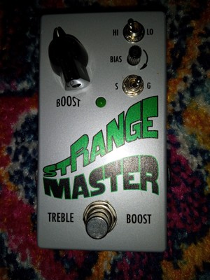 ThroBak Electronics Strange Master Effect Pedal treble booster | eBay