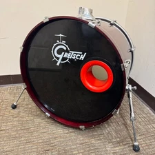 Gretsch Catalina Maple Bass Kick Drum 22x18 Wine Red Cherry Gloss Finish