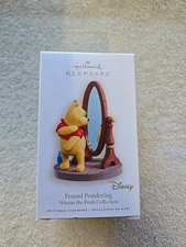 2008 Hallmark Keepsake Ornament Pound Pondering Winnie the Pooh Disney NIB  BX14