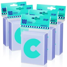 500 Clear Trading Card Sleeves - Penny, Baseball, MTG, Sports, Gaming Cards
