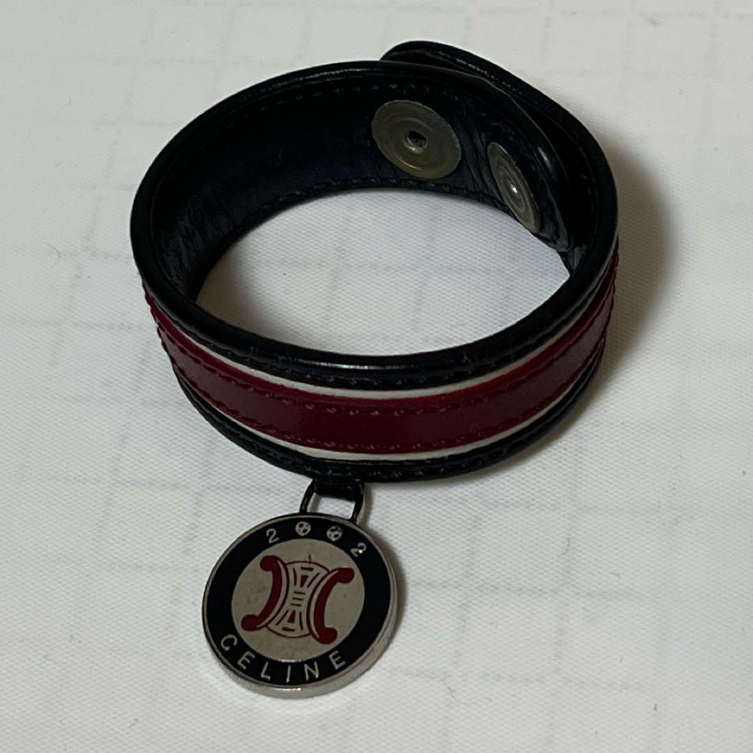 CELINE 2002 Limited Edition World Cup Leather Bangle for CELINE 2002 Limited Edition World Cup Leather Bangle for
