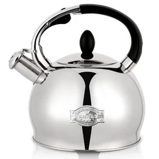 SUSTEAS Stove Top Whistling Tea Kettle - Food Grade Stainless Steel Teakettle...