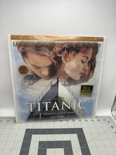 Titanic Laserdisc 2-Disc Widescreen DiCaprio THX Dolby Digital - Sealed New
