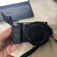 Sony Alpha a6100 24.2MP Mirrorless Camera - Black with 16-50mm Lens Kit 