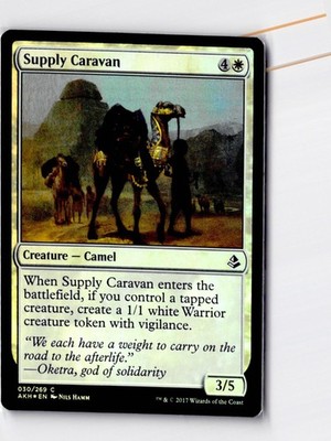 Supply Caravan 30 Common Amonkhet Magic: The Gathering Foil Lightly Played