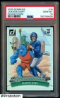 2025 Donruss Downtown #14 Jaxson Dart Giants RC Rookie SSP CASE HIT PSA 10