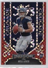 2023 Panini Rookies & Stars Crusade Red Plaid Prizm Will Levis #CR-20 o8g