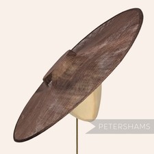 Extreme Cartwheel Sinamay Fascinator Hat Base for Millinery & Hat Making