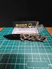 RUKO RUK0075WG3D-DU DUCKS UNLIMITED KNIFE 440A CHINA