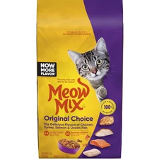 Meow Mix Original Choice Dry Cat Food, 6.3 Pound Bag
