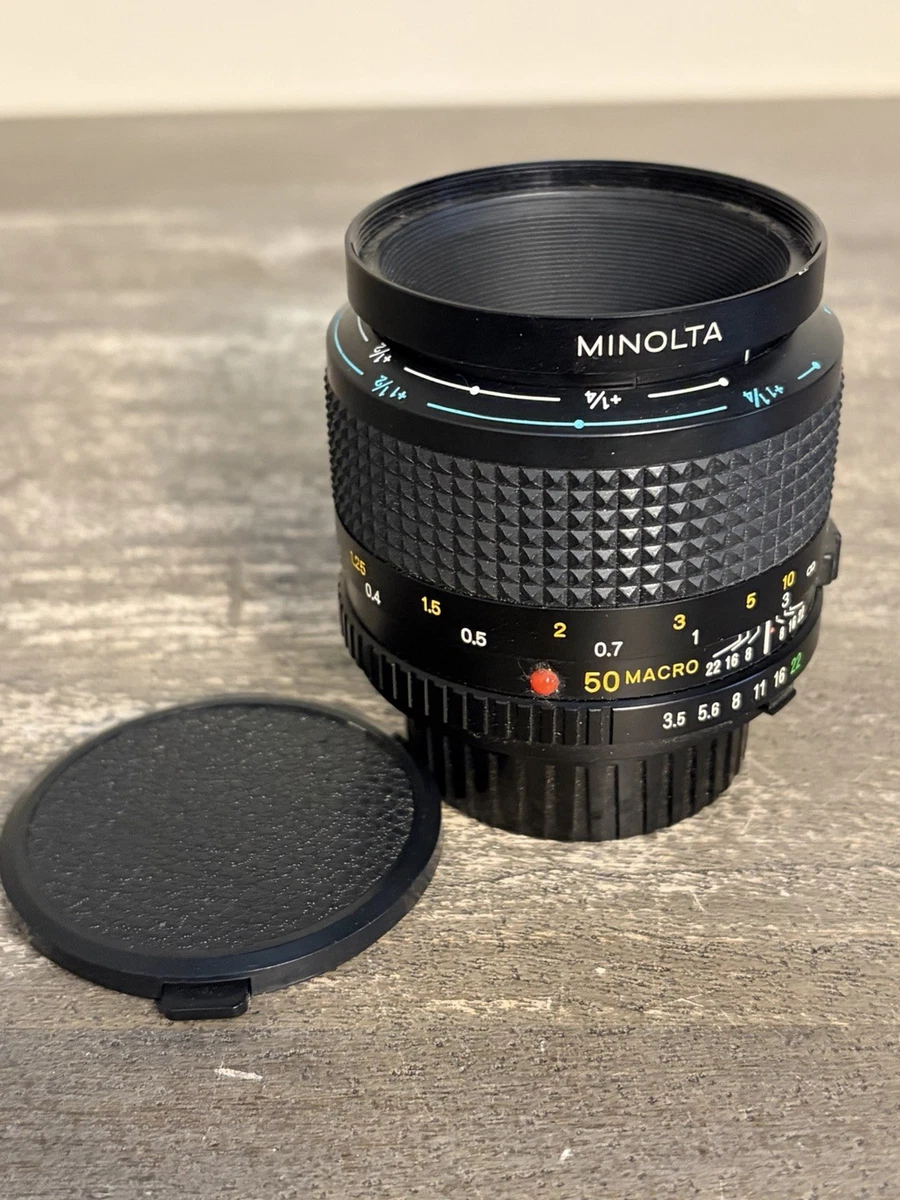 ミノルタ NEW MD 50mm F3.5 マクロリング無 カメラ 【公式通販】