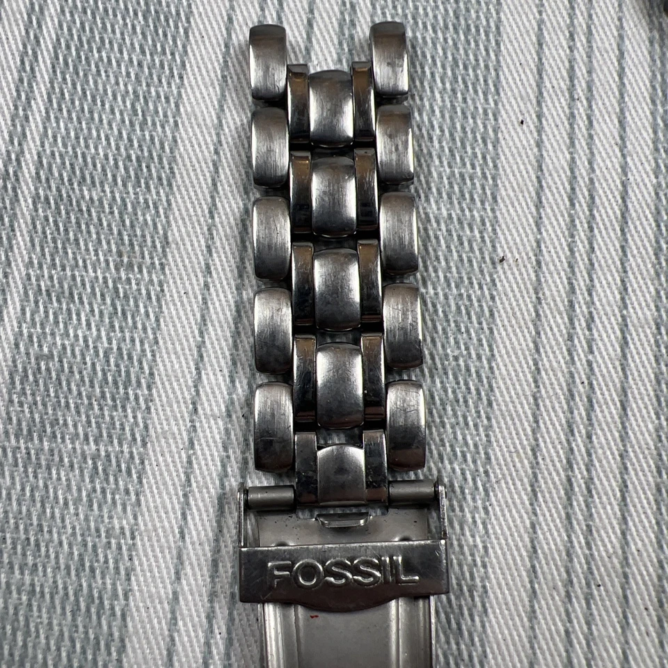Correa de reloj Fossil acero inoxidable #0561 19MM Foto 2 de 4
