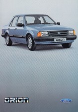 FORD ORION Youngtimer Prospekt Brochure plus Technik 1985 21