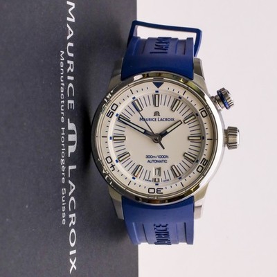 2025 Maurice LaCroix Pontos S Diver PT6248-SS00L-130-4, UNWORN, Box , Papers