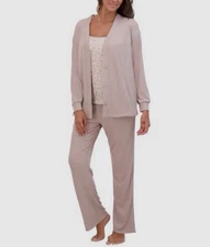 Live 2 Lounge Ladies' 3-Piece Cooling Effects Lounge Set, Tank, Pant, S