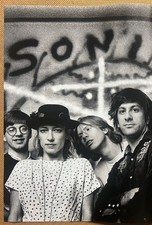 SONIC YOUTH - 2019 Full page UK magazine poster