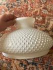 Vintage White Milk Glass Hobnail Lamp Shade Replacement