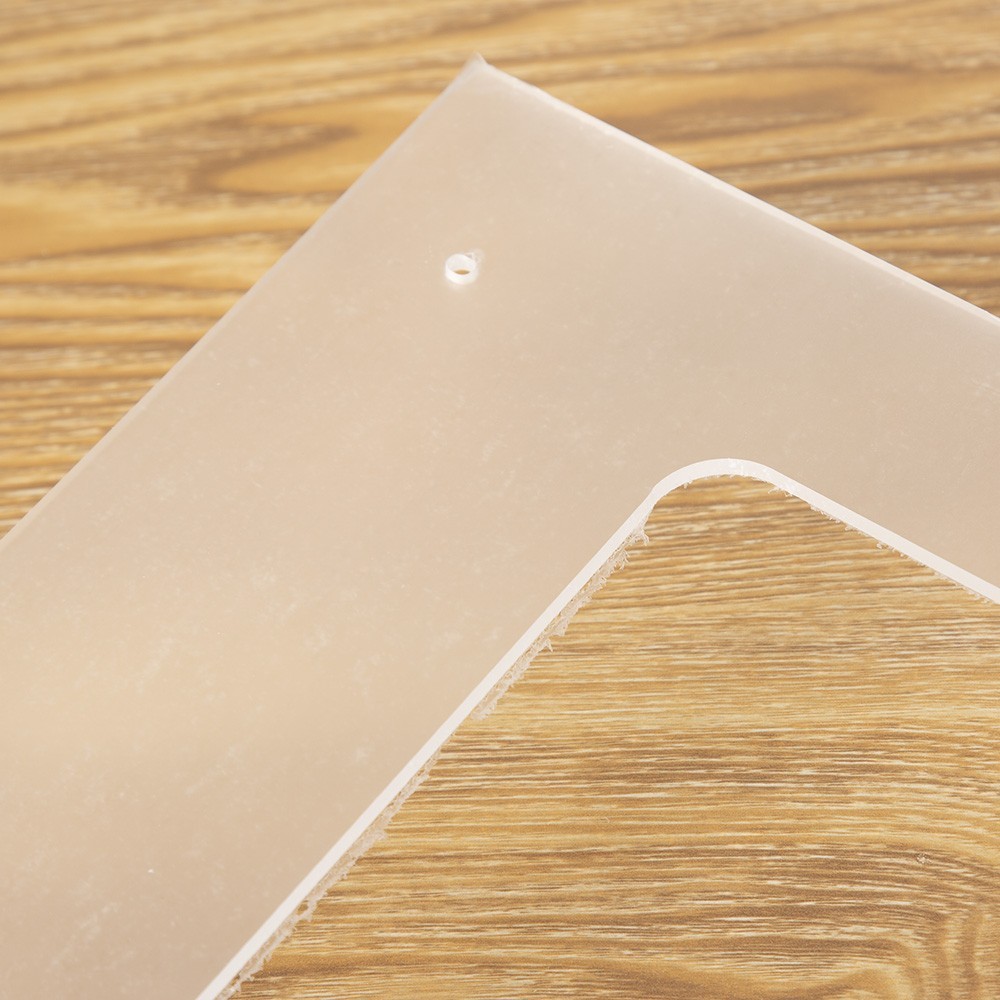 New 3-Tier Premium Wood & Acrylic Display Cabinet with Dust-Proof Cover US