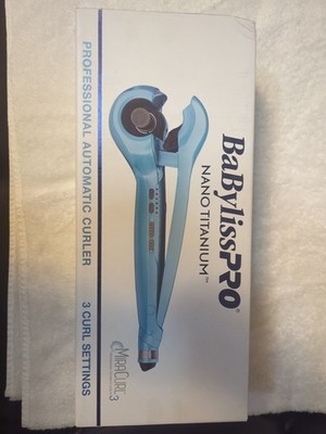 BaByliss PRO Nano Titanium MiraCurl Professional Curl Machine - Blue
