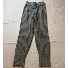 Free People Intimately Knit Lounge Pants Gray Drawstring Cozy Soft Women's XS