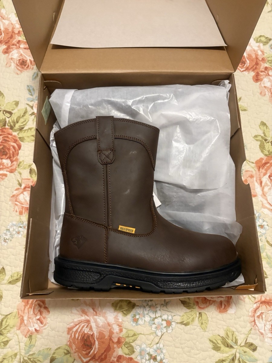 HERMAN SURVIVORS SIZE 7 1/2 Leather Waterproof Steel-Toe  display picture 3
